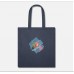 Under The Sea With Crab Navy Tote Bag